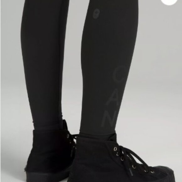 Lululemon | Team Canada Align™ High-Rise Pant 28" COC Logo - SZ 4 - Picture 8 of 11